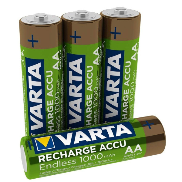 Аккумулятор VARTA RECHARGEABLE ACCU ENDLESS AA 1000mAh BLI 4 NI-MH